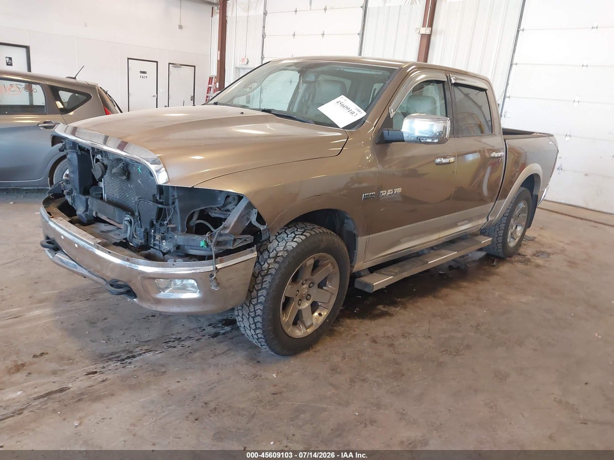 2010 DODGE RAM 1500 LARAMIE — снимка 2