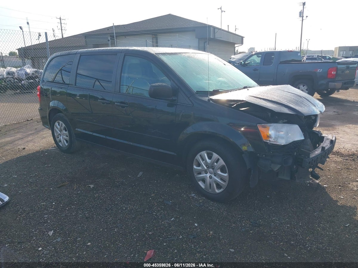 2017 DODGE GRAND CARAVAN SE