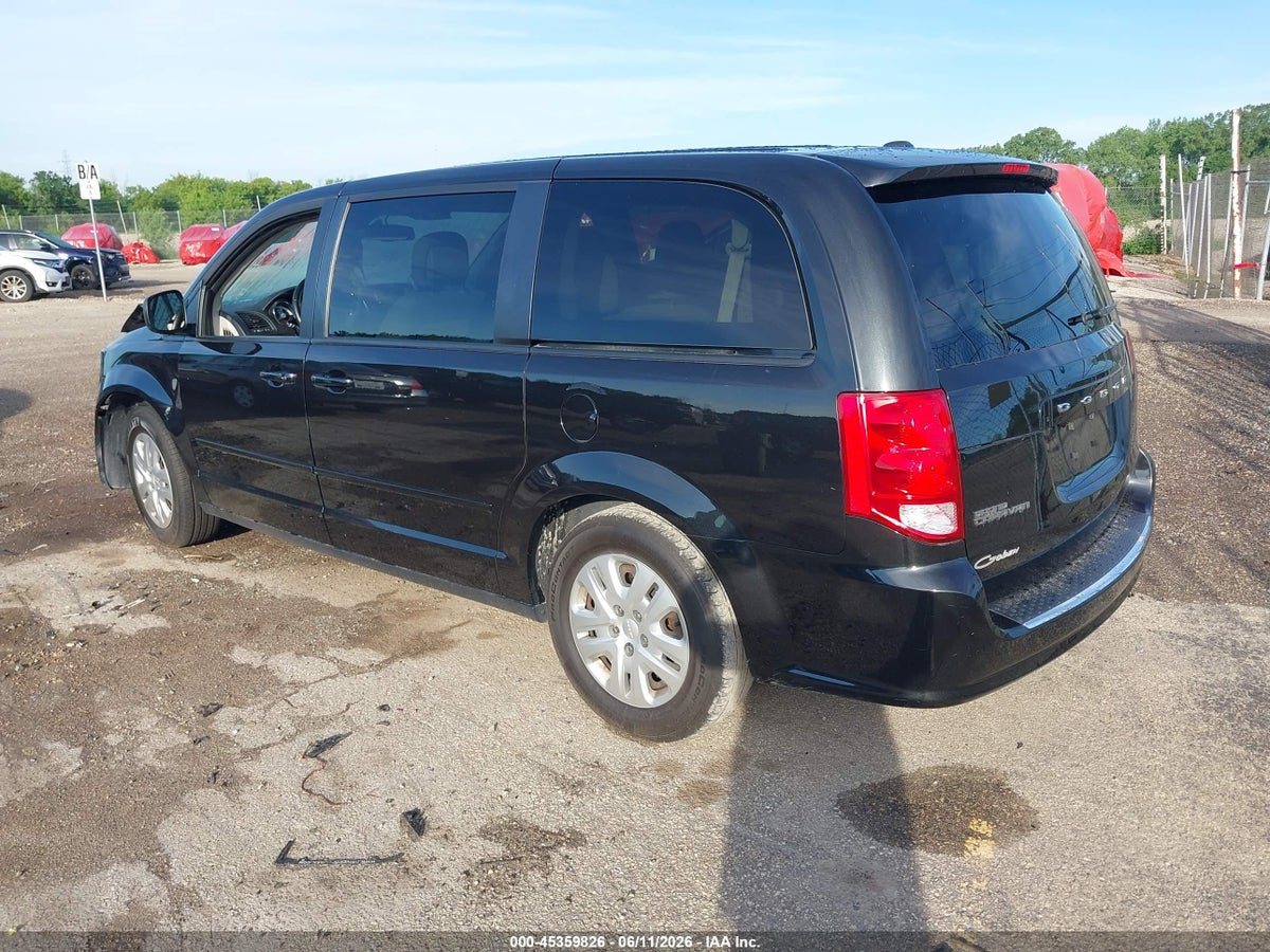 2017 DODGE GRAND CARAVAN SE — снимка 3