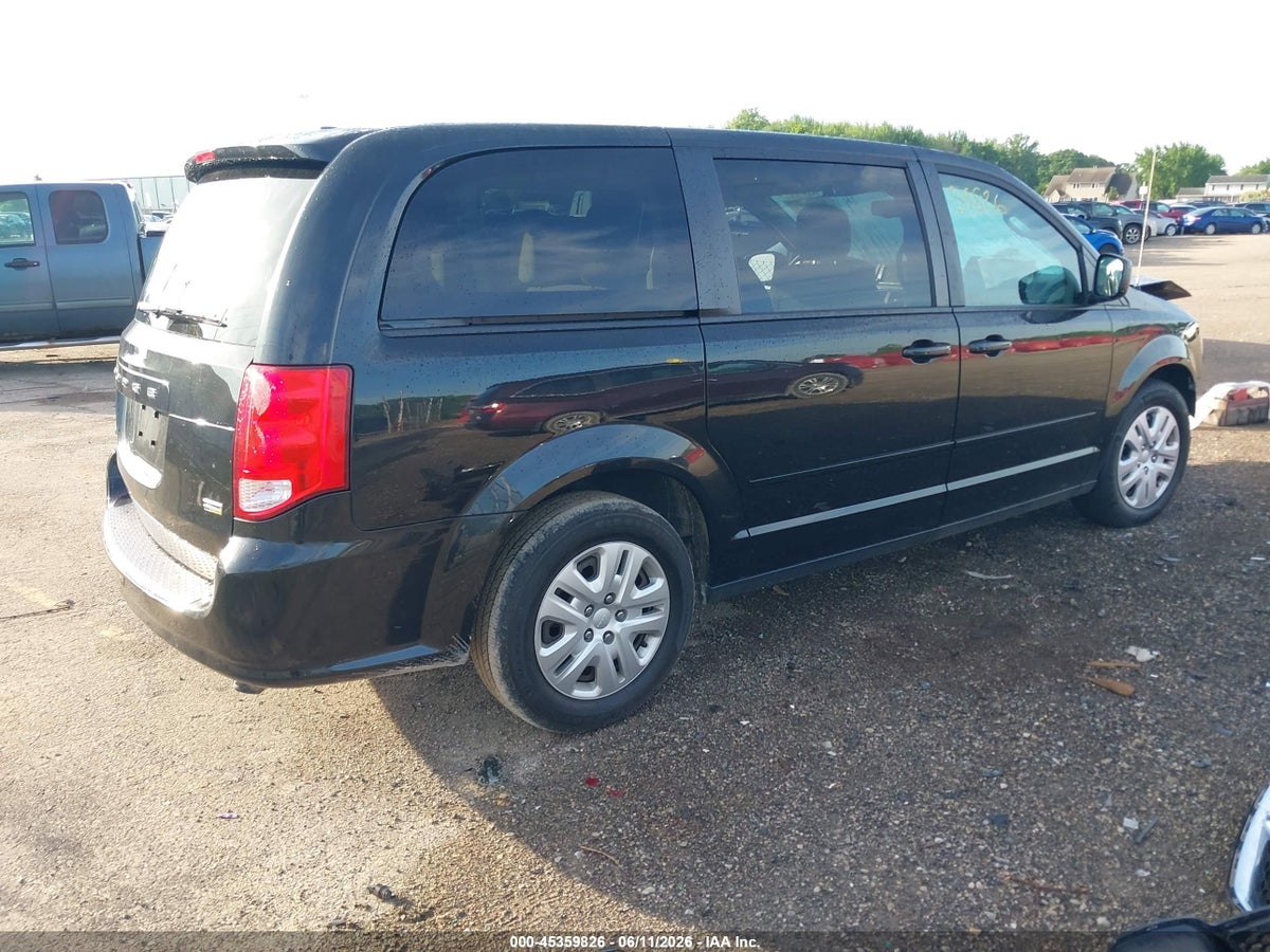 2017 DODGE GRAND CARAVAN SE — снимка 4
