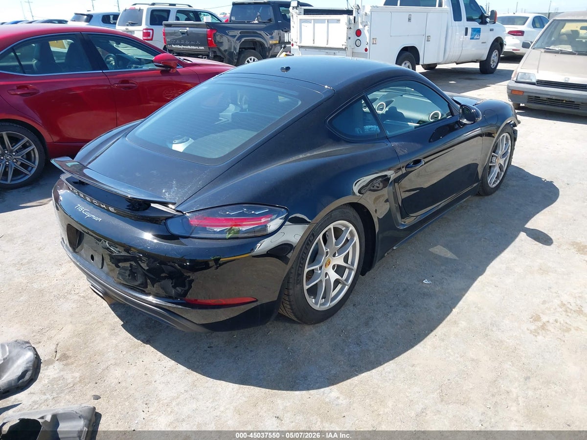2018 PORSCHE 718 CAYMAN — снимка 4