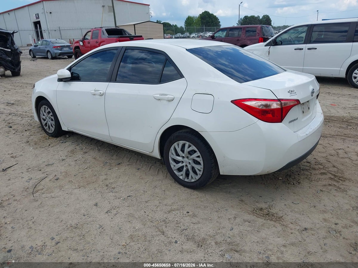 2019 TOYOTA COROLLA LE — снимка 3