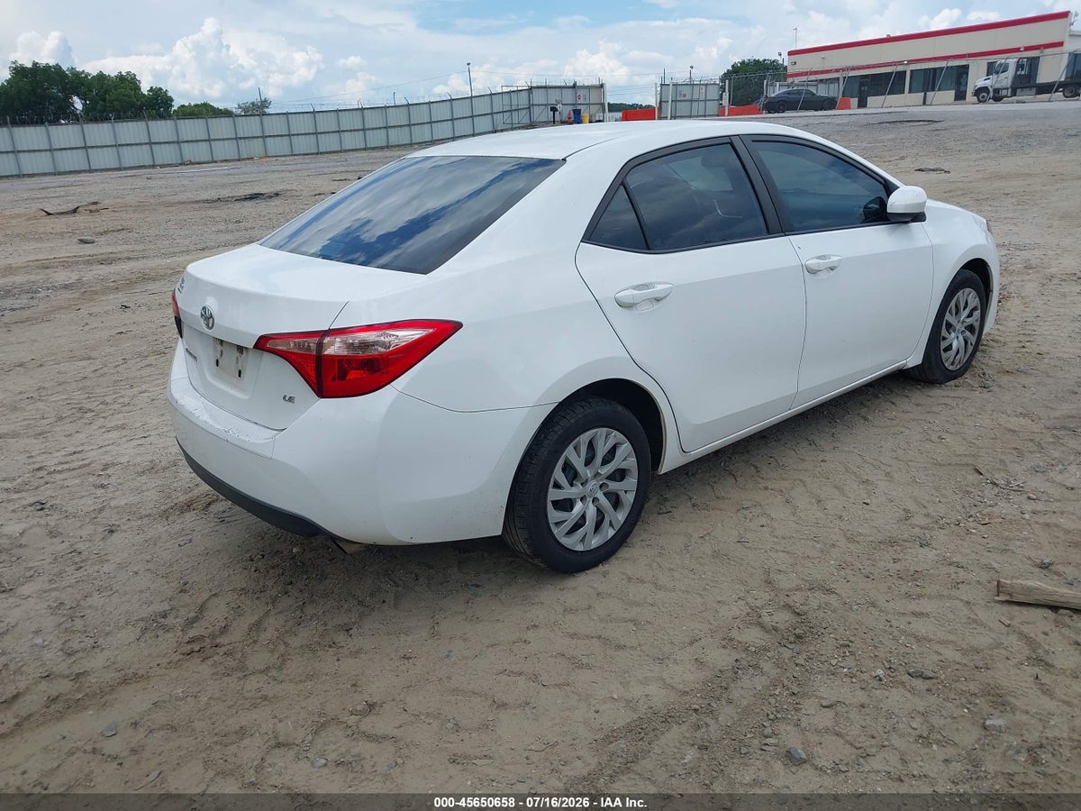 2019 TOYOTA COROLLA LE — снимка 4