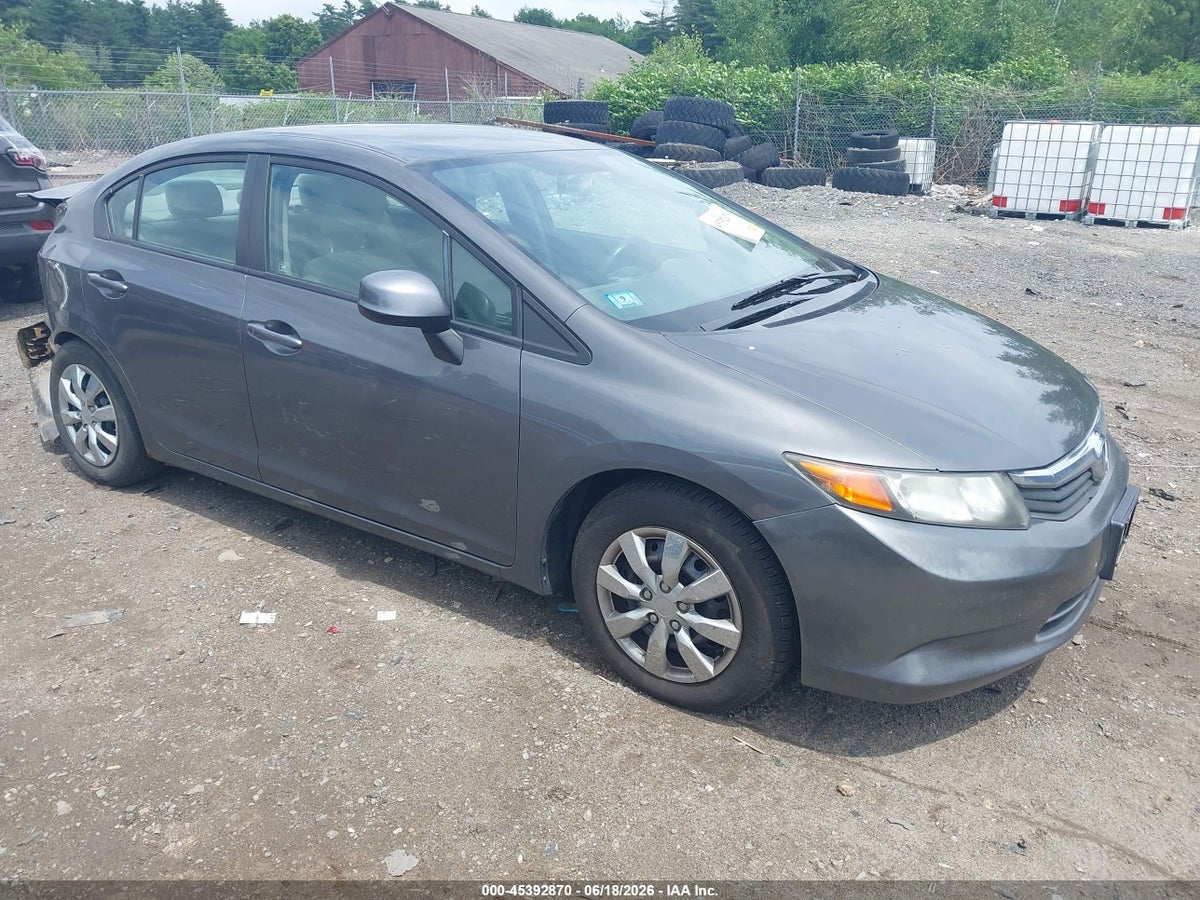 2012 HONDA CIVIC LX