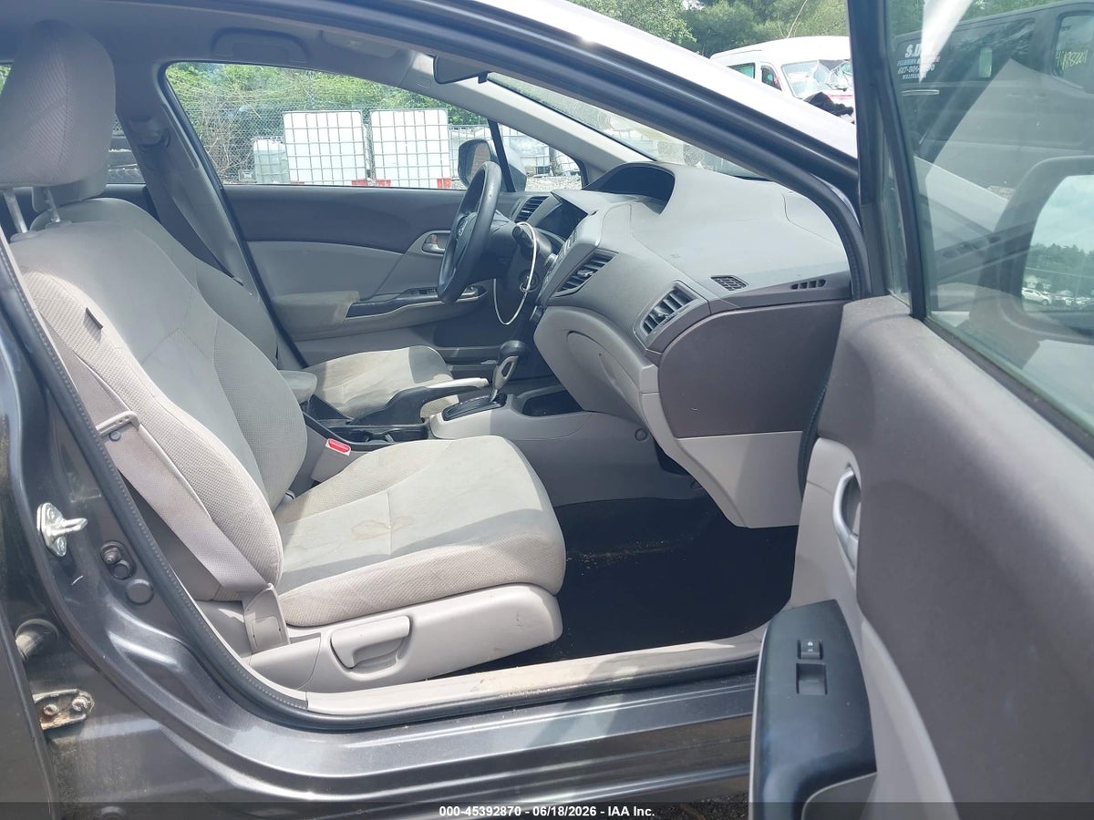 2012 HONDA CIVIC LX — снимка 5