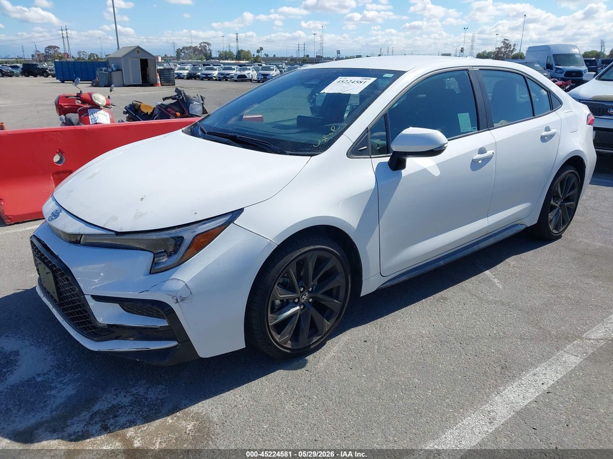 2025 TOYOTA COROLLA SE — снимка 2
