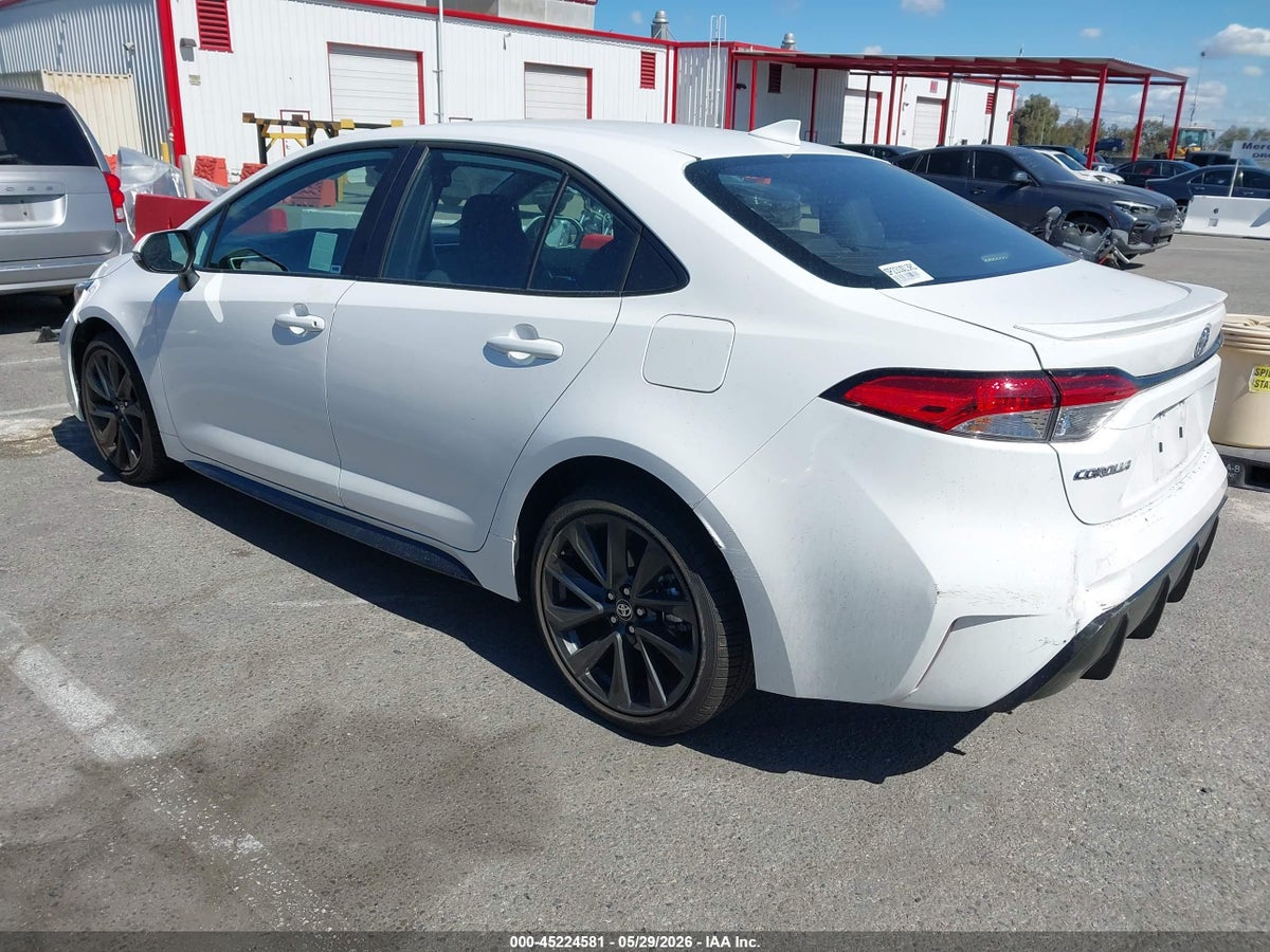 2025 TOYOTA COROLLA SE — снимка 3