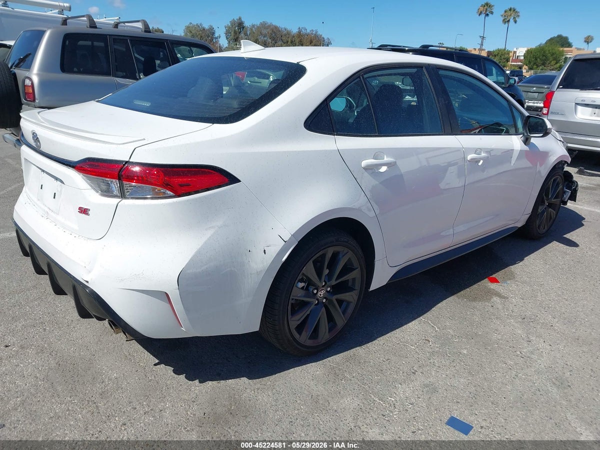 2025 TOYOTA COROLLA SE — снимка 4