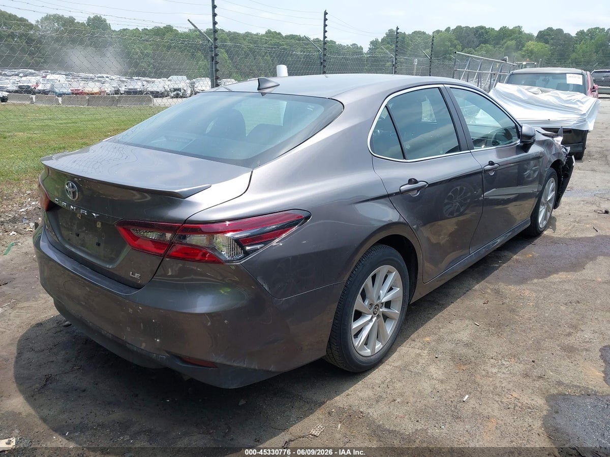 2024 TOYOTA CAMRY LE — снимка 4
