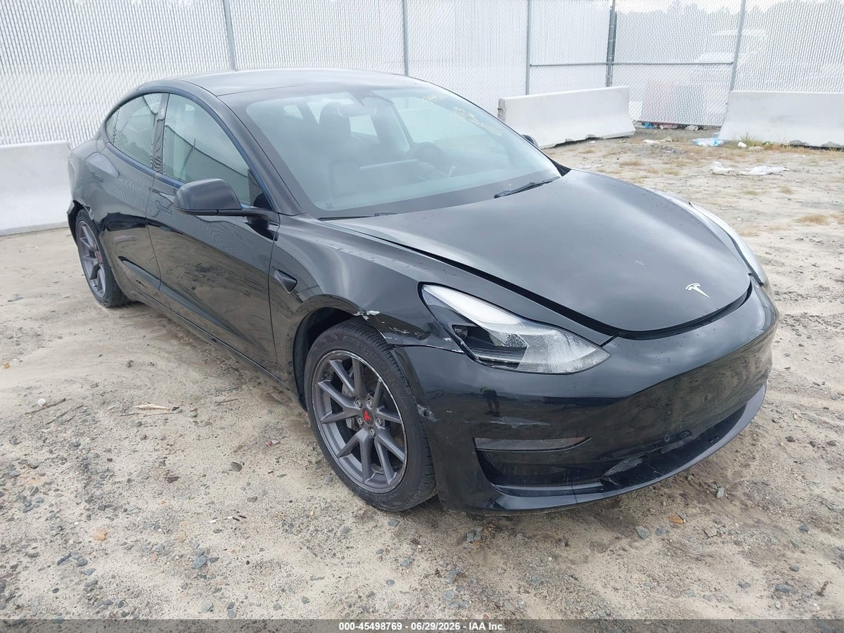 2021 TESLA MODEL 3 STANDARD RANGE PLUS REAR-WHEEL DRIVE
