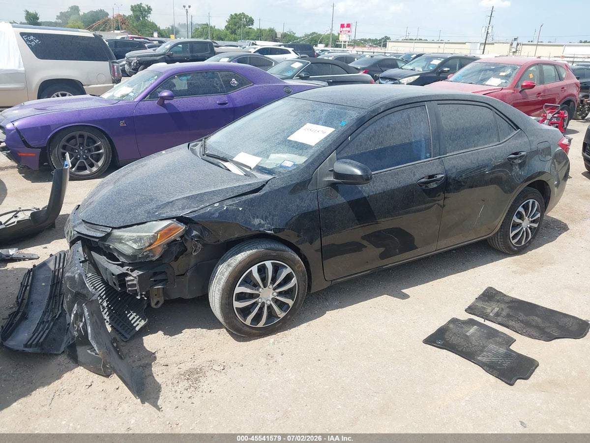 2017 TOYOTA COROLLA LE — снимка 2