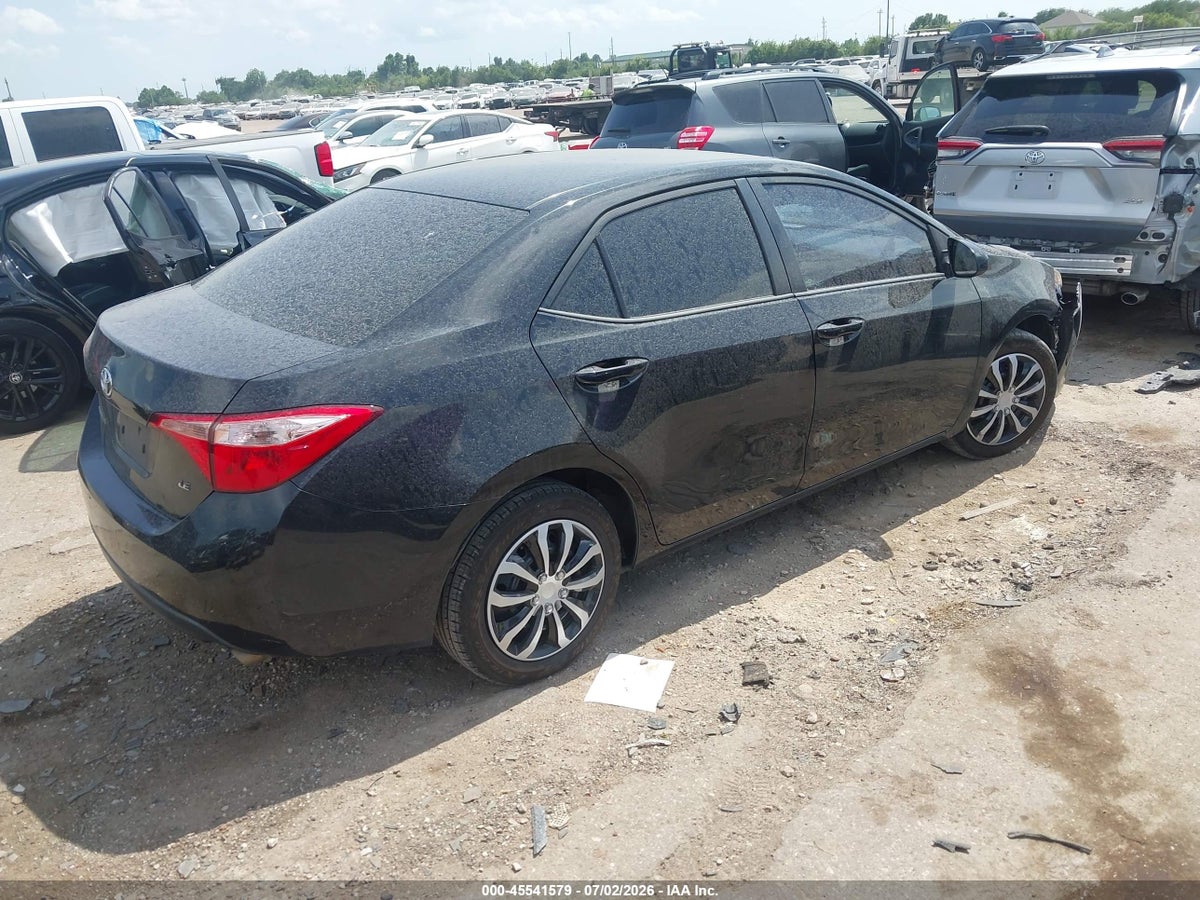 2017 TOYOTA COROLLA LE — снимка 4
