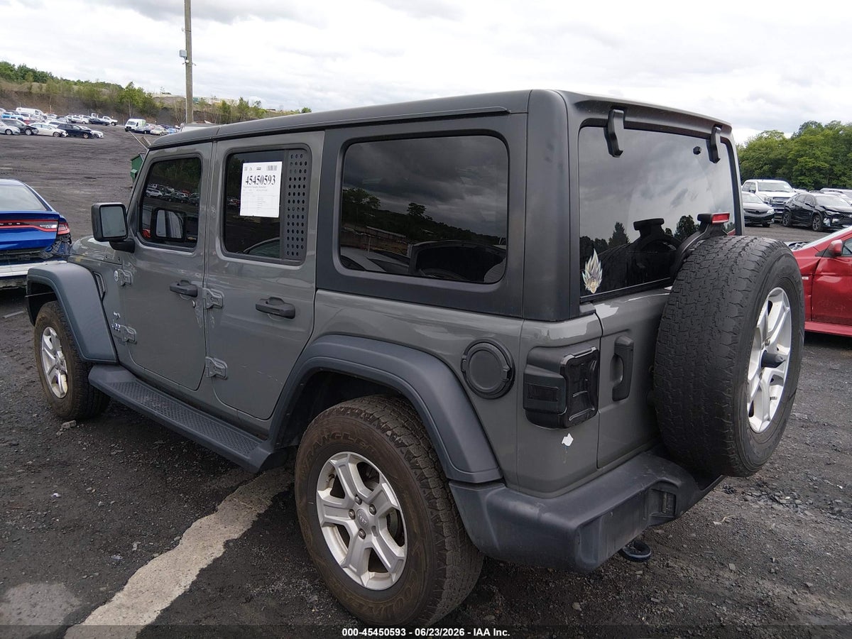2020 JEEP WRANGLER UNLIMITED SPORT S 4X4 — снимка 3