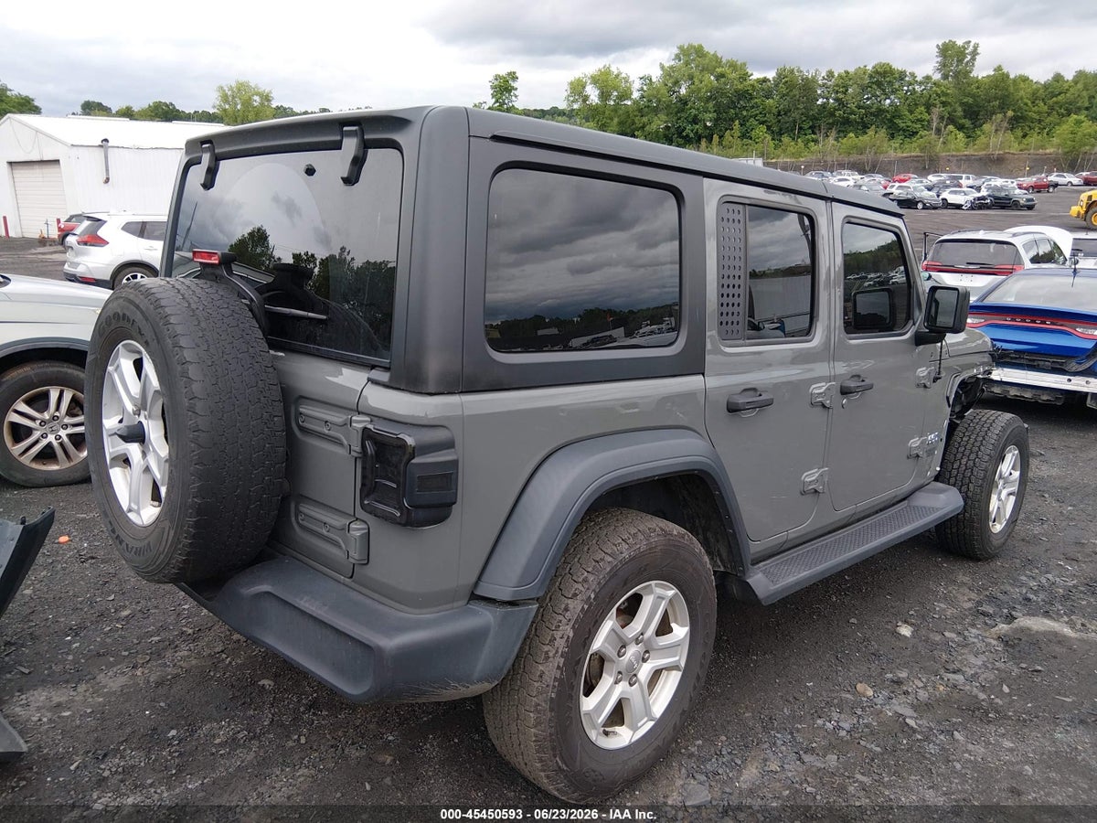 2020 JEEP WRANGLER UNLIMITED SPORT S 4X4 — снимка 4