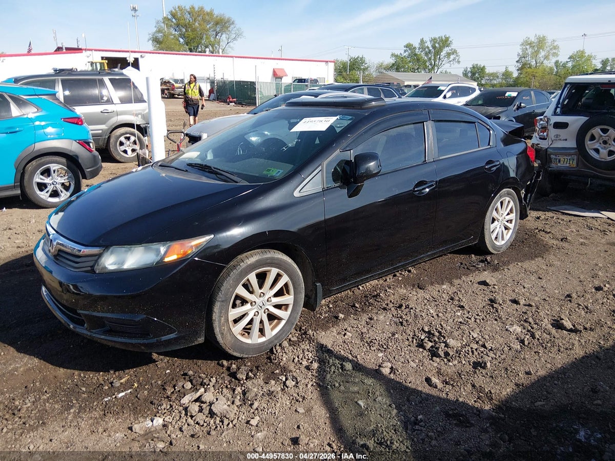 2012 HONDA CIVIC EX — снимка 2