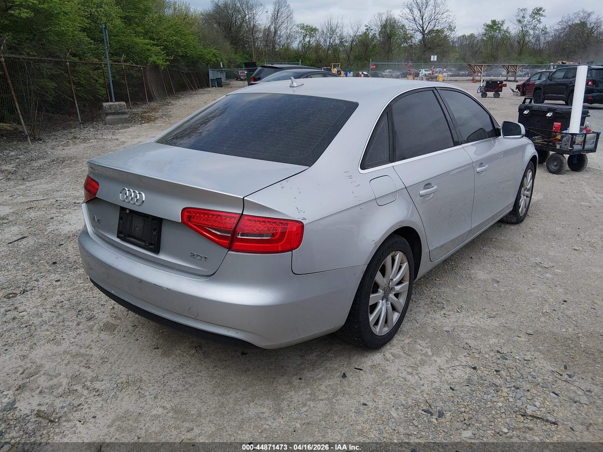 2013 AUDI A4 2.0T PREMIUM — снимка 4