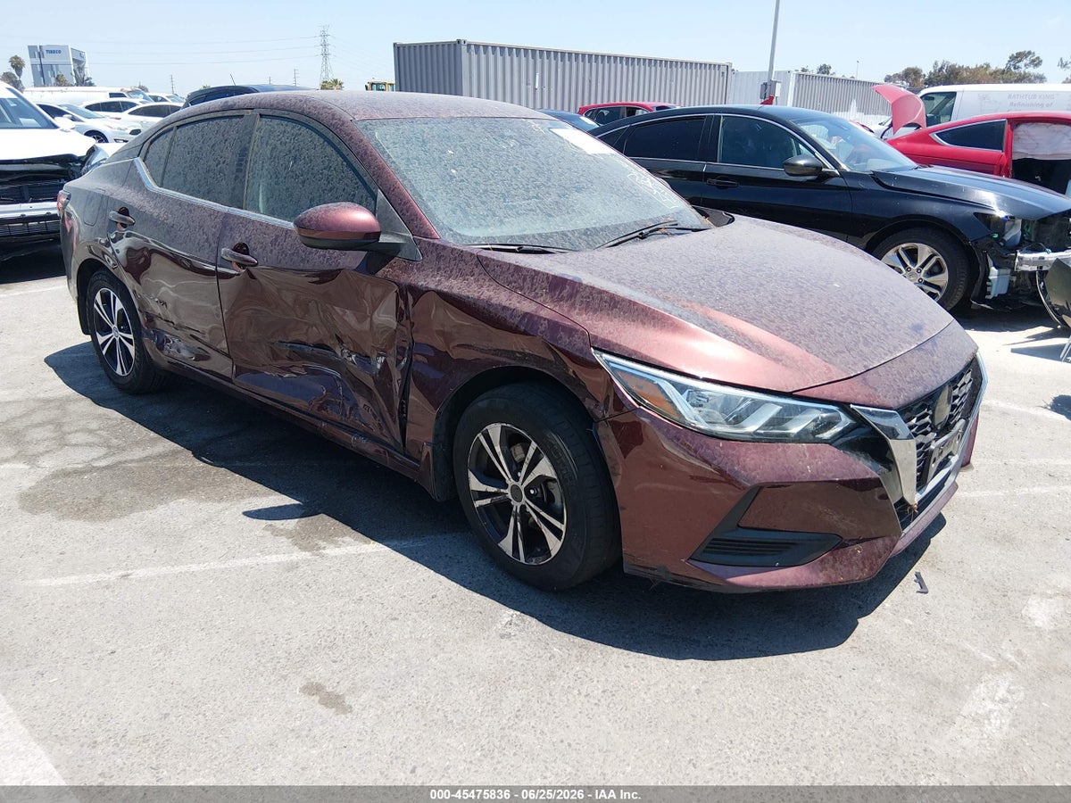 2021 NISSAN SENTRA SV XTRONIC CVT