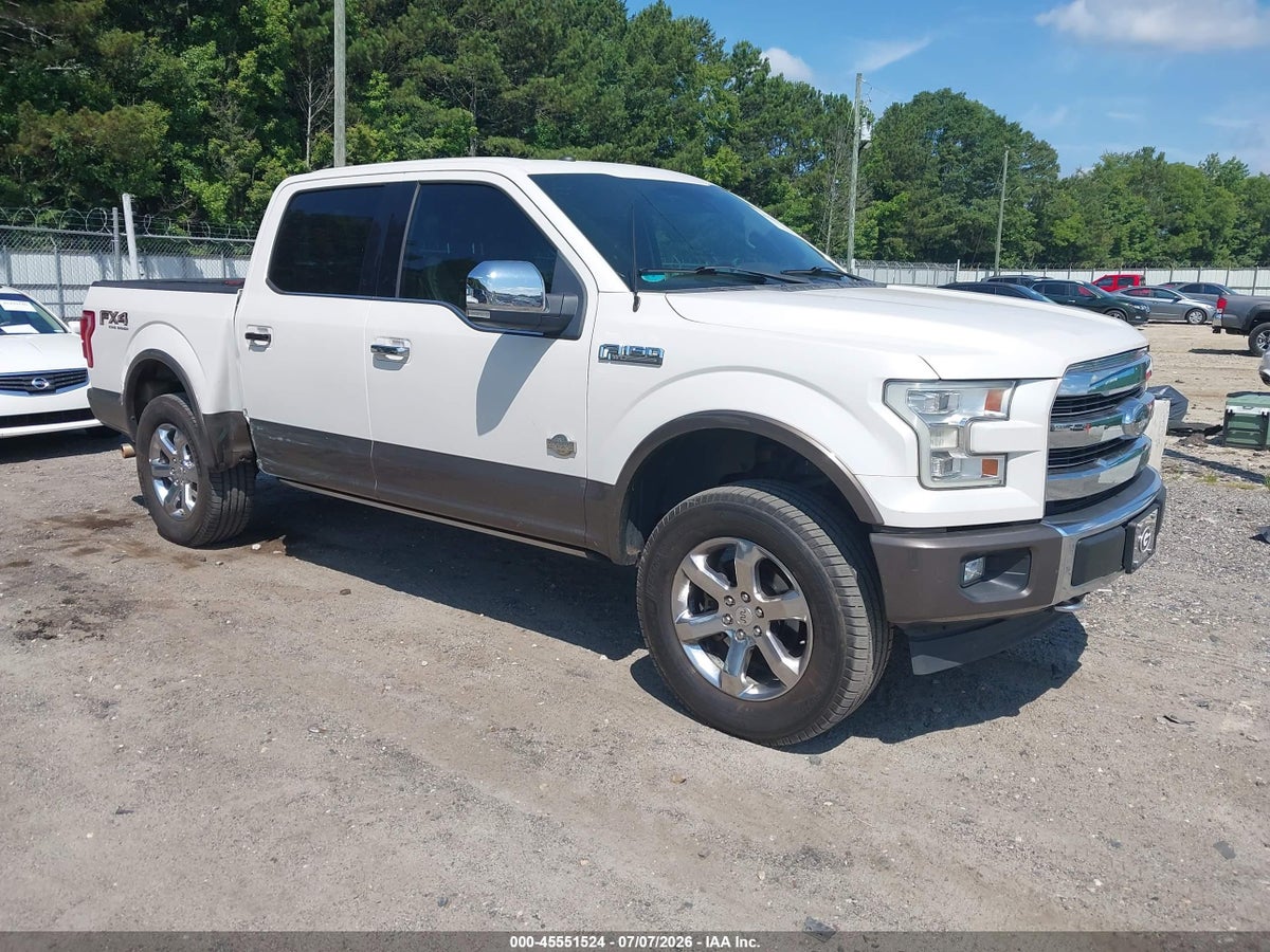 2017 FORD F-150 KING RANCH/LARIAT/PLATINUM/XL/XLT