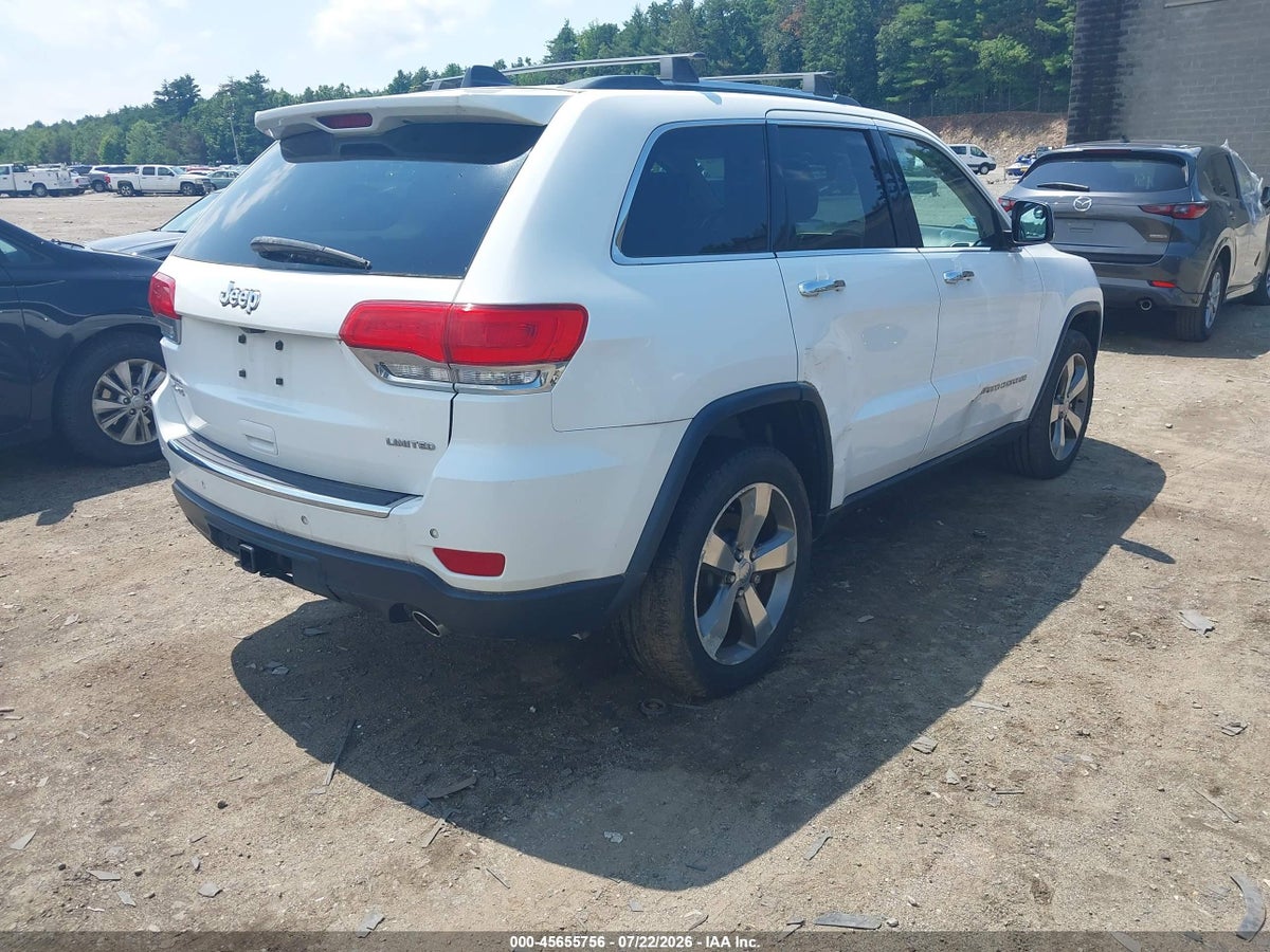 2014 JEEP GRAND CHEROKEE LIMITED — снимка 4
