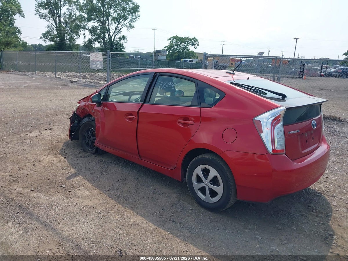 2013 TOYOTA PRIUS THREE — снимка 3