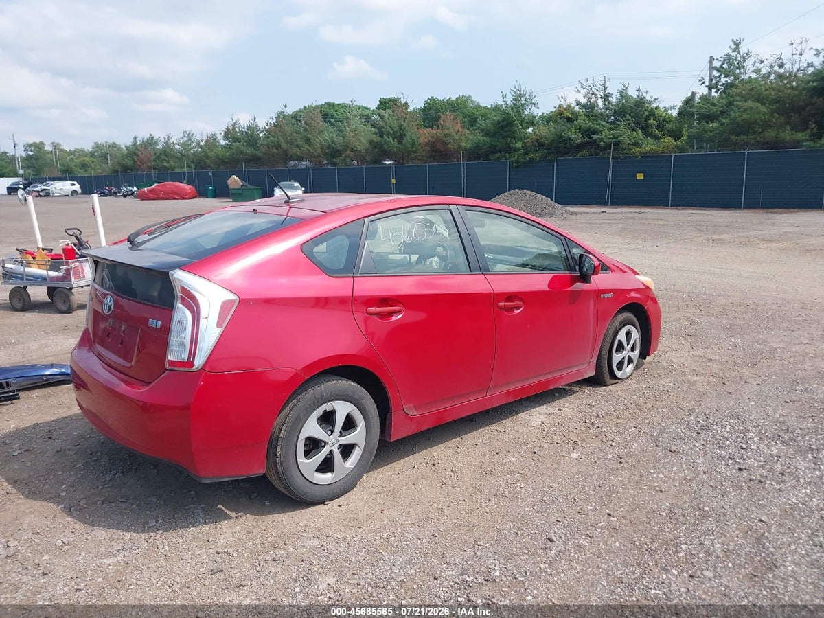 2013 TOYOTA PRIUS THREE — снимка 4