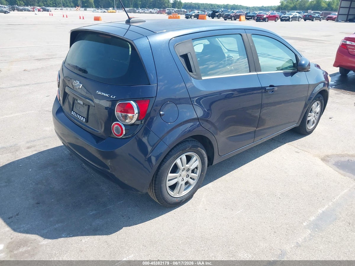 2016 CHEVROLET SONIC LT AUTO — снимка 4