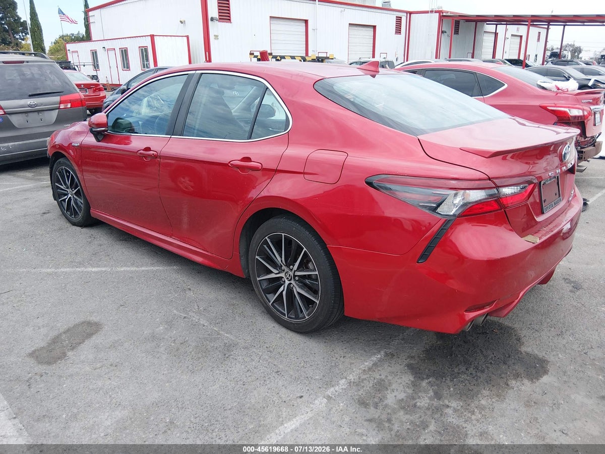 2021 TOYOTA CAMRY SE HYBRID — снимка 3