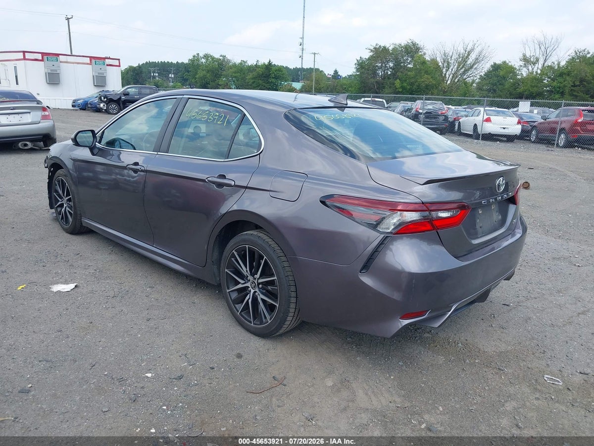 2021 TOYOTA CAMRY SE — снимка 3
