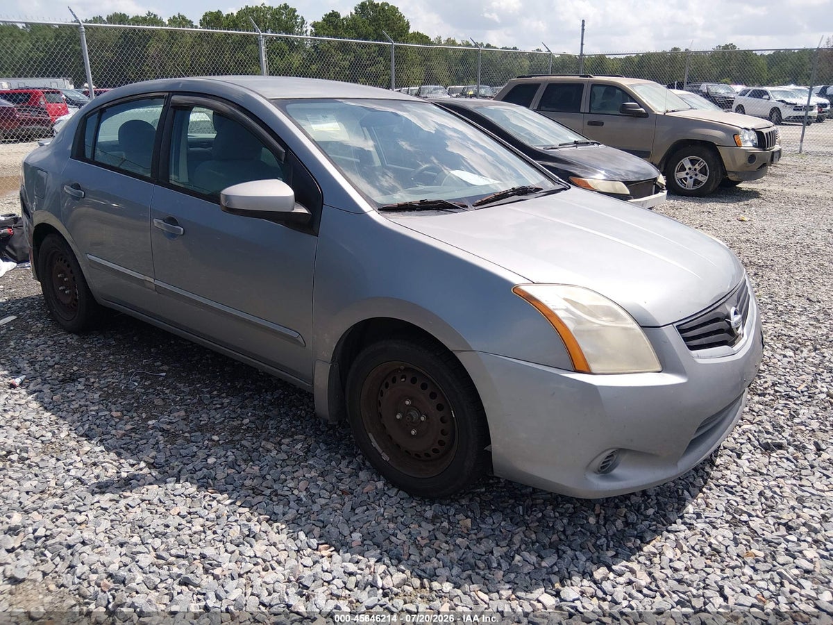 2012 NISSAN SENTRA 2.0 S