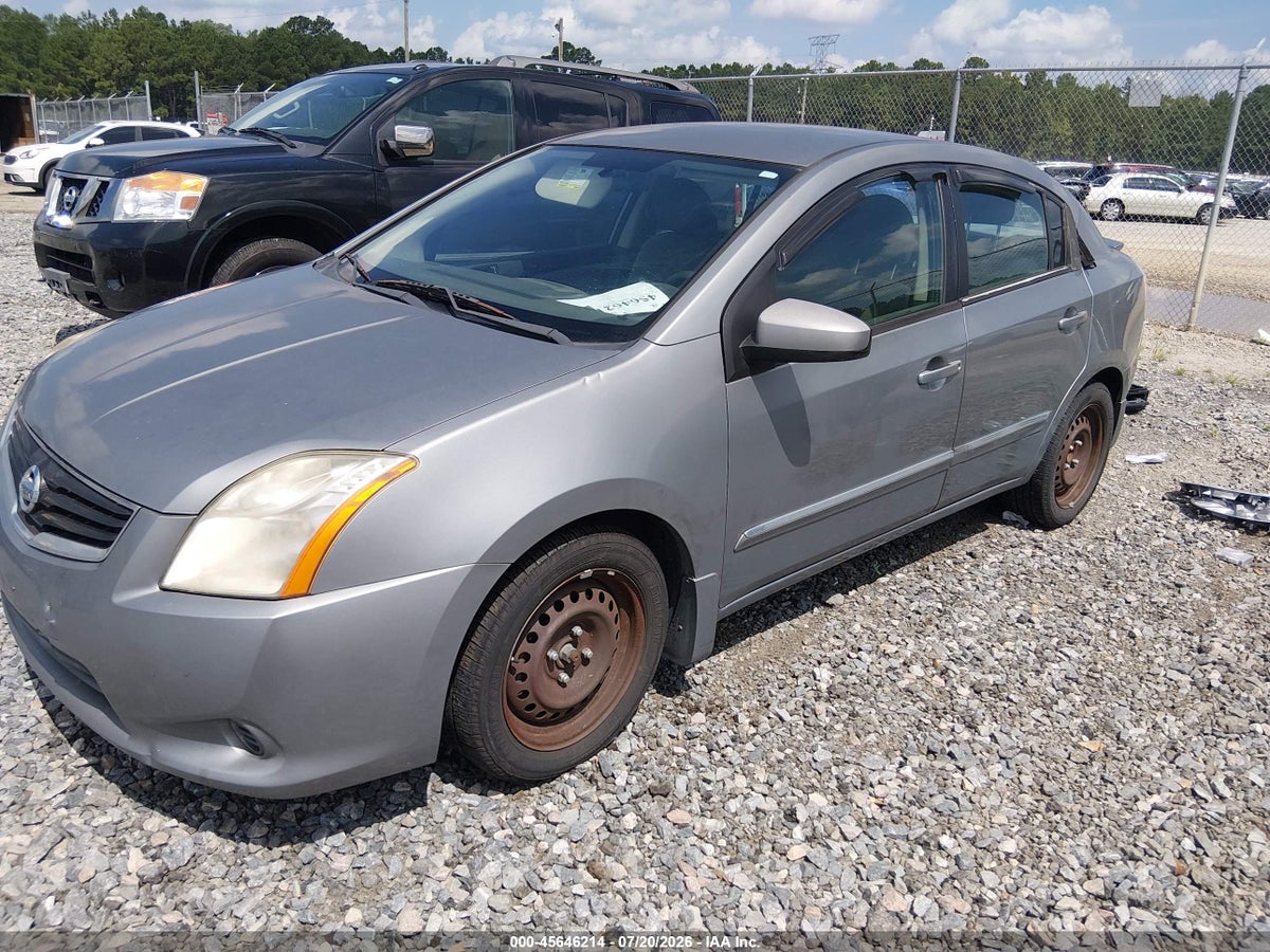 2012 NISSAN SENTRA 2.0 S — снимка 2