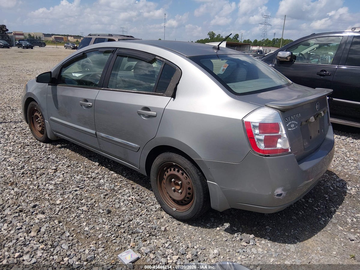 2012 NISSAN SENTRA 2.0 S — снимка 3