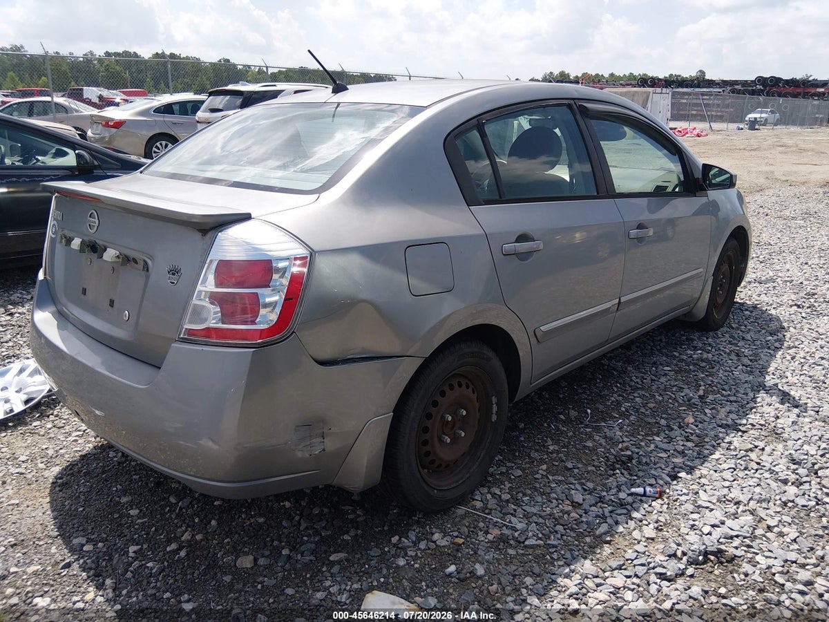2012 NISSAN SENTRA 2.0 S — снимка 4