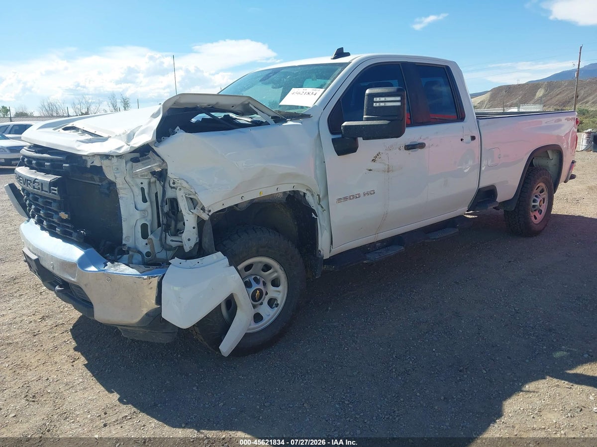 2022 CHEVROLET SILVERADO 2500HD 4WD LONG BED WT — снимка 2