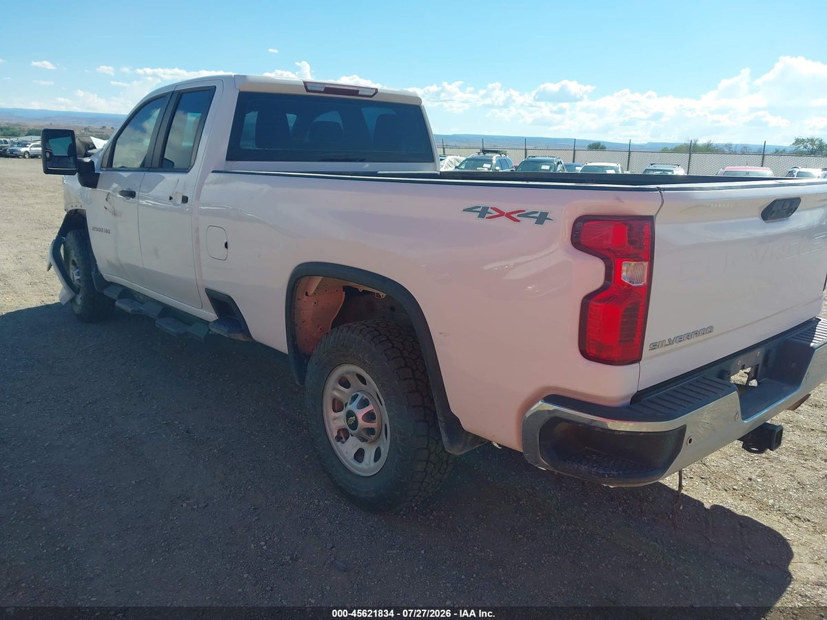 2022 CHEVROLET SILVERADO 2500HD 4WD LONG BED WT — снимка 3