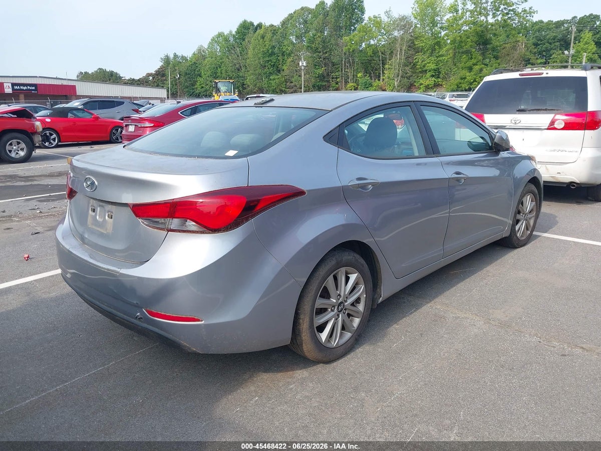 2016 HYUNDAI ELANTRA SE — снимка 4