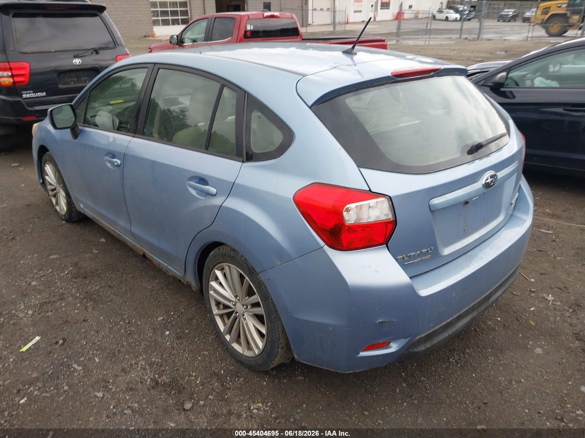 2012 SUBARU IMPREZA 2.0I PREMIUM — снимка 3