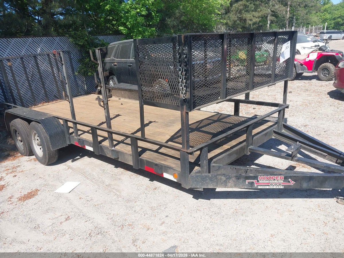 2025 HOOPER TRAILER HOOPER TRAILER