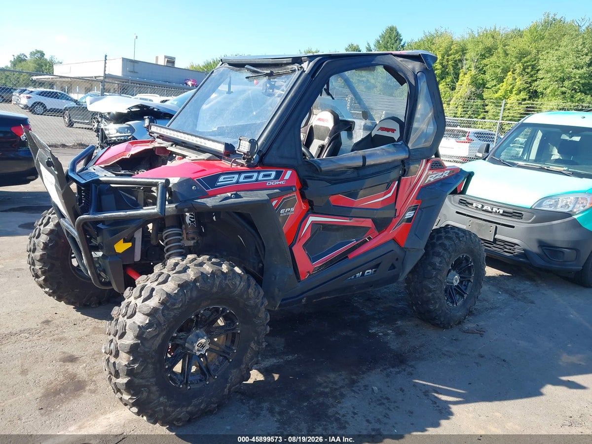 2015 POLARIS RZR S 900 EPS — снимка 2
