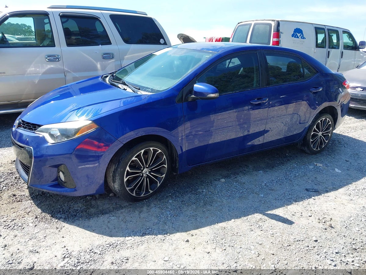 2016 TOYOTA COROLLA S PLUS — снимка 2