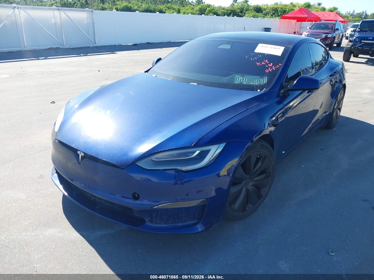 2021 TESLA MODEL S LONG RANGE DUAL MOTOR ALL-WHEEL DRIVE — снимка 2