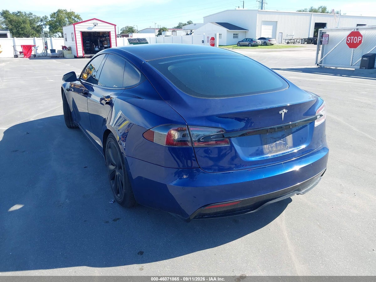 2021 TESLA MODEL S LONG RANGE DUAL MOTOR ALL-WHEEL DRIVE — снимка 3