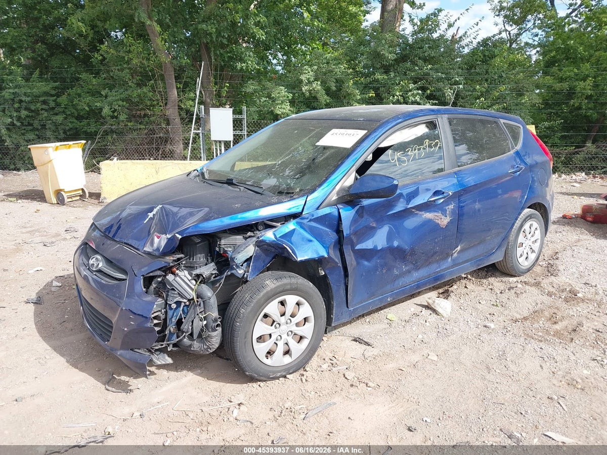 2015 HYUNDAI ACCENT GS — снимка 2
