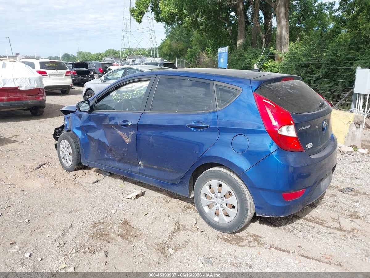 2015 HYUNDAI ACCENT GS — снимка 3