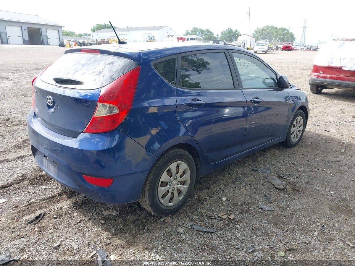 2015 HYUNDAI ACCENT GS — снимка 4