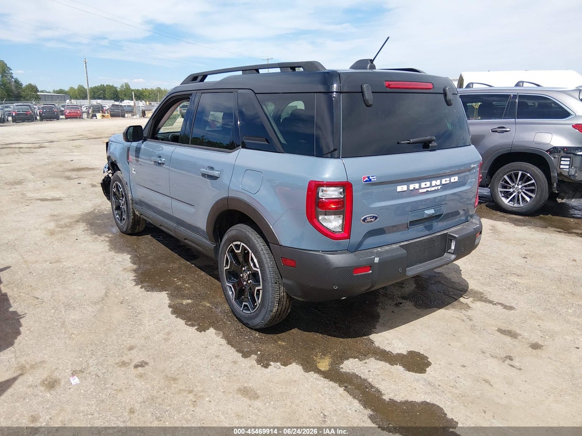 2025 FORD BRONCO SPORT OUTER BANKS — снимка 3