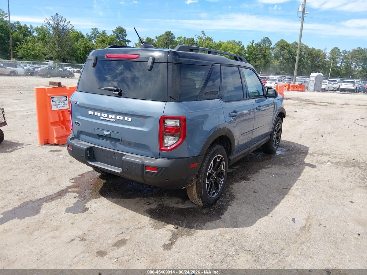 2025 FORD BRONCO SPORT OUTER BANKS — снимка 4