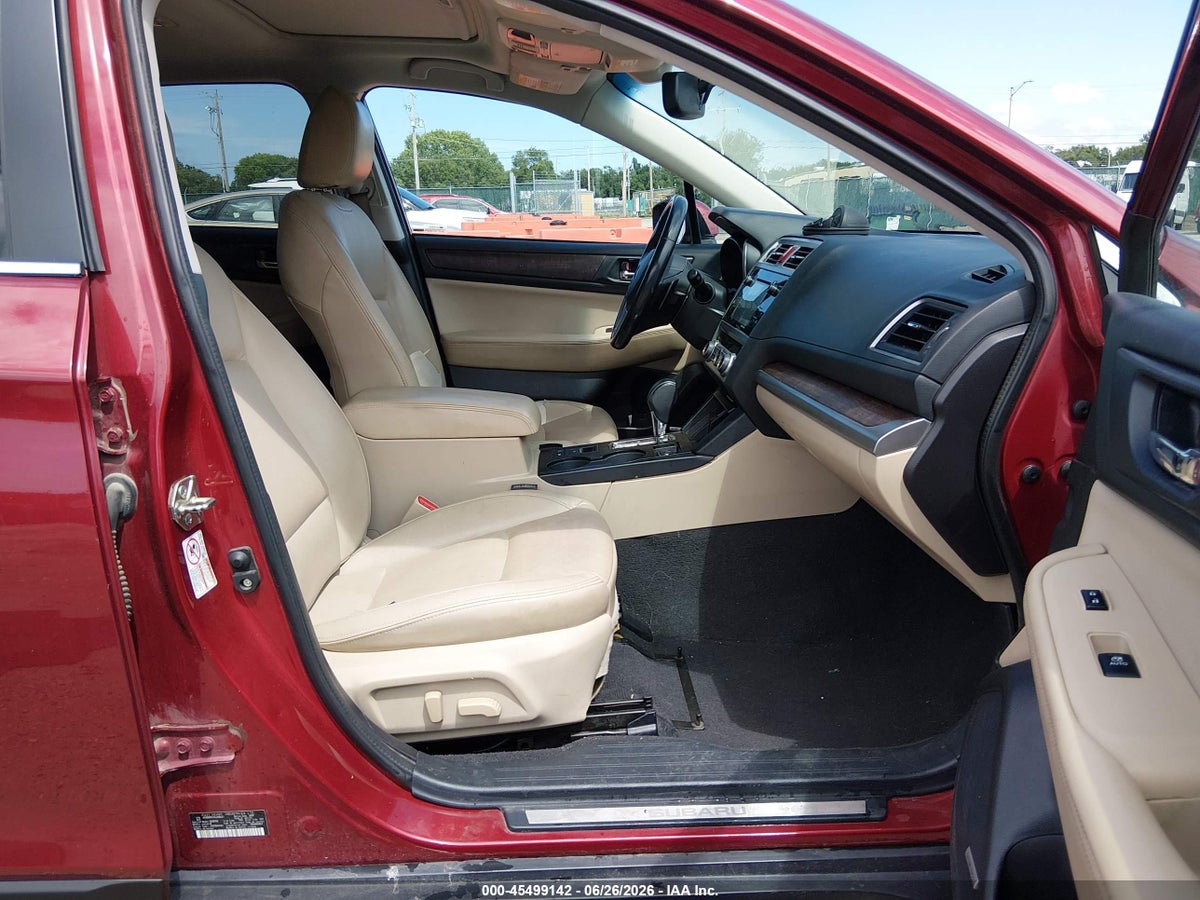 2016 SUBARU OUTBACK 2.5I LIMITED — снимка 5