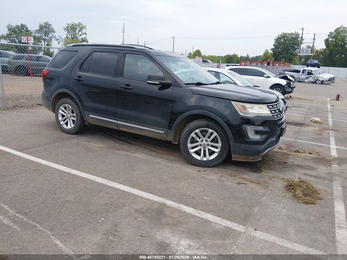 2016 FORD EXPLORER XLT