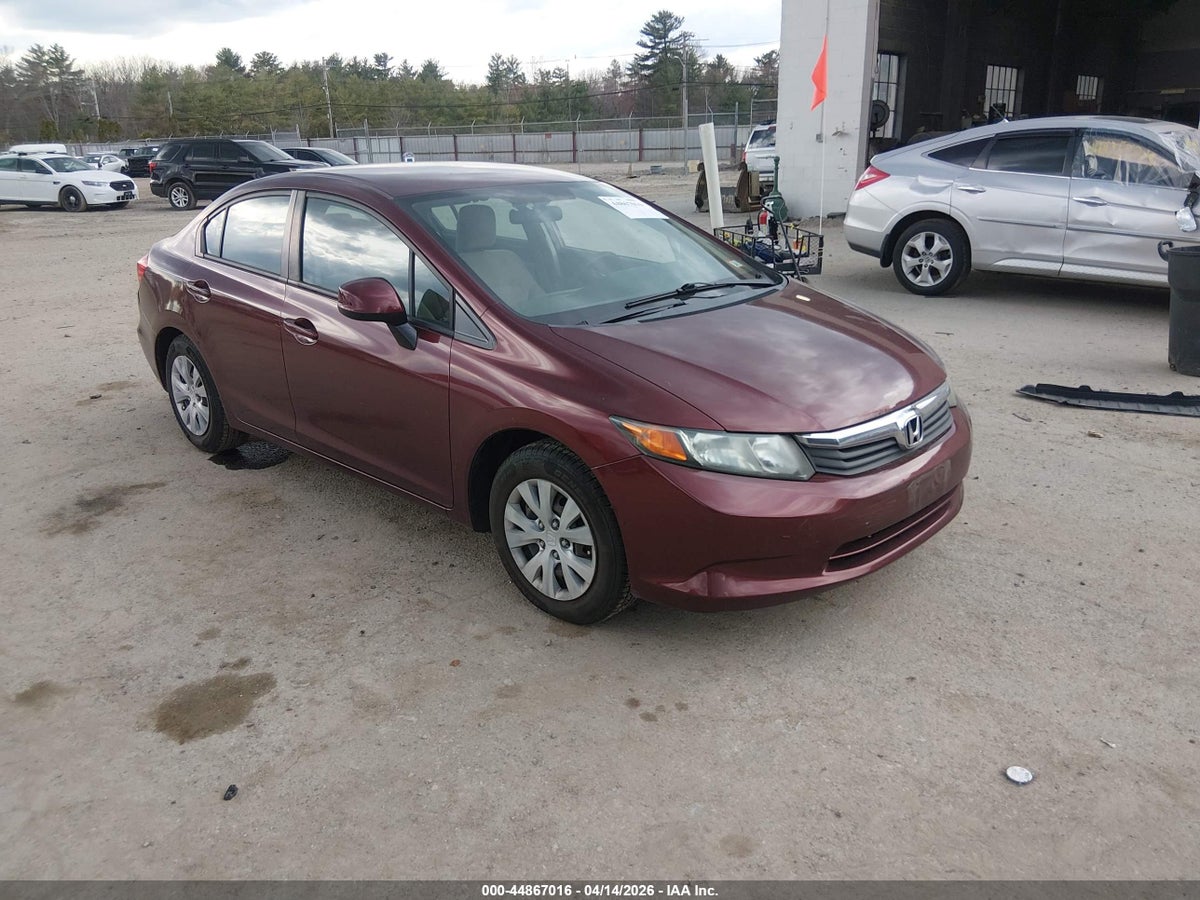 2012 HONDA CIVIC LX