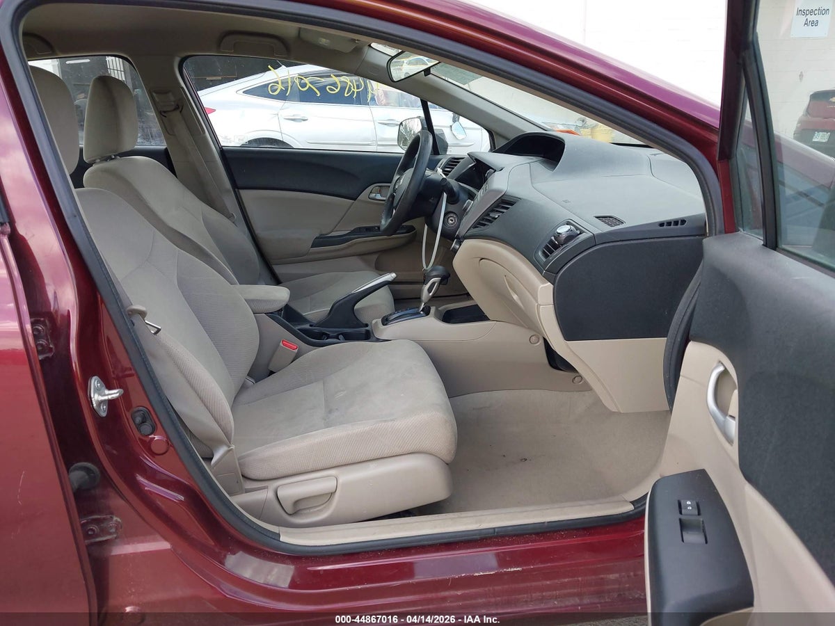 2012 HONDA CIVIC LX — снимка 5